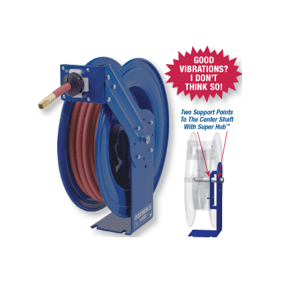 Coxreels SH Series Super HubT Spring Driven Hose Reel 3/4 x 35' (Hose Included)