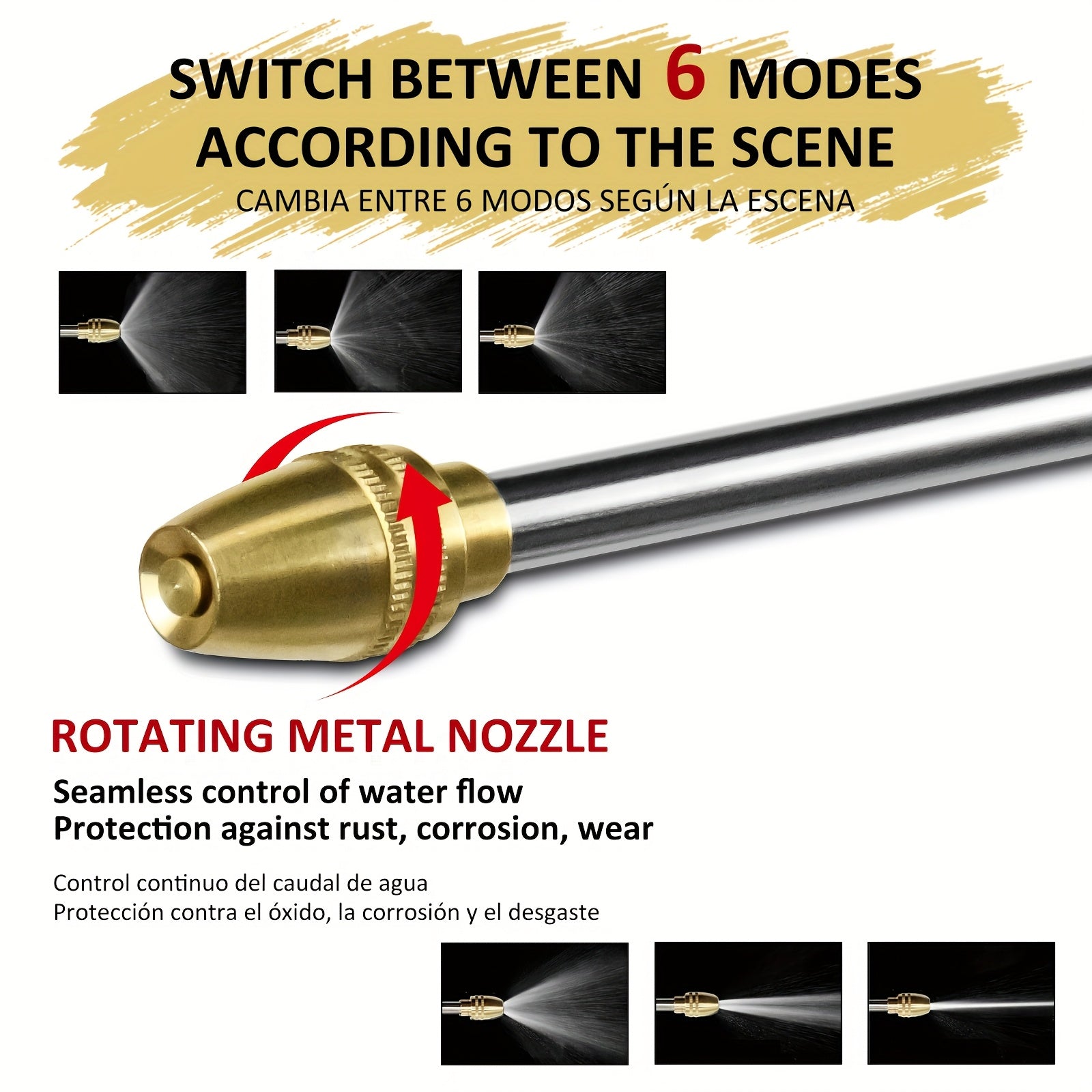 Heavy-Duty Garden Hose 50ft/100ft/150ft | Non-Kink, Flexible | 10-Mode Nozzle | Leak-Proof Brass Fittings | Hose + Nozzle + Bonus | Grey, Garden Hose Reel, Outdoor Watering, Durable Construction, Sturdy Connectors, Watering Equipment, Home Gardeners,
