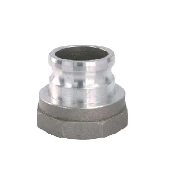 1.5" Male Camlock x 2" Female Pipe Jump Adapter - Style A - Aluminum