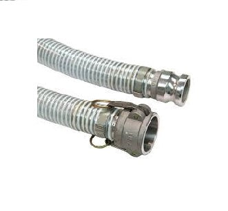 2.5" Suction Hose Assembly with Male/Female Camlock  - 30 Ft