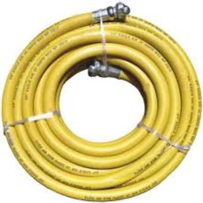 Yellow Jackhammer Air Hose -3/4"x100' 300psi (Universal ends)
